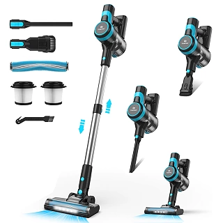 Fur Patrol Cordless Vacuum — 28kPa 6-in-1 Pet Hair Stick Cleaner