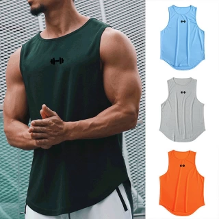 Men’s Quick-Dry Sleeveless Fitness Vest – Lightweight Muscle Tank Top for Gym, Running, Bodybuilding & Training