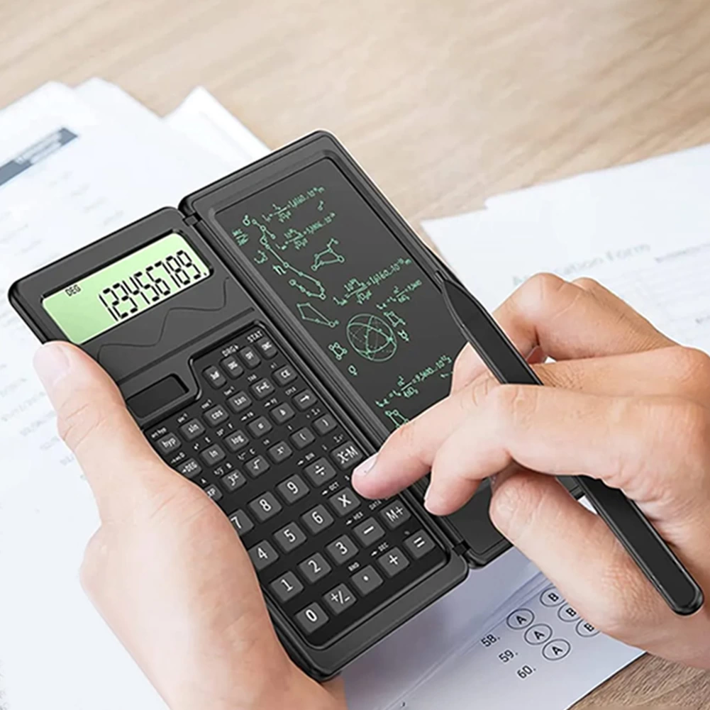Calculators with 6 Inch Erasable LCD Writing Tablet Foldable ...