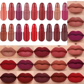 18-Piece Velvet Matte Lipstick Set – Long-Lasting, Rich Color Capsule Collection