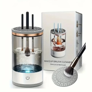 Effortless Electric Makeup Brush Cleaner