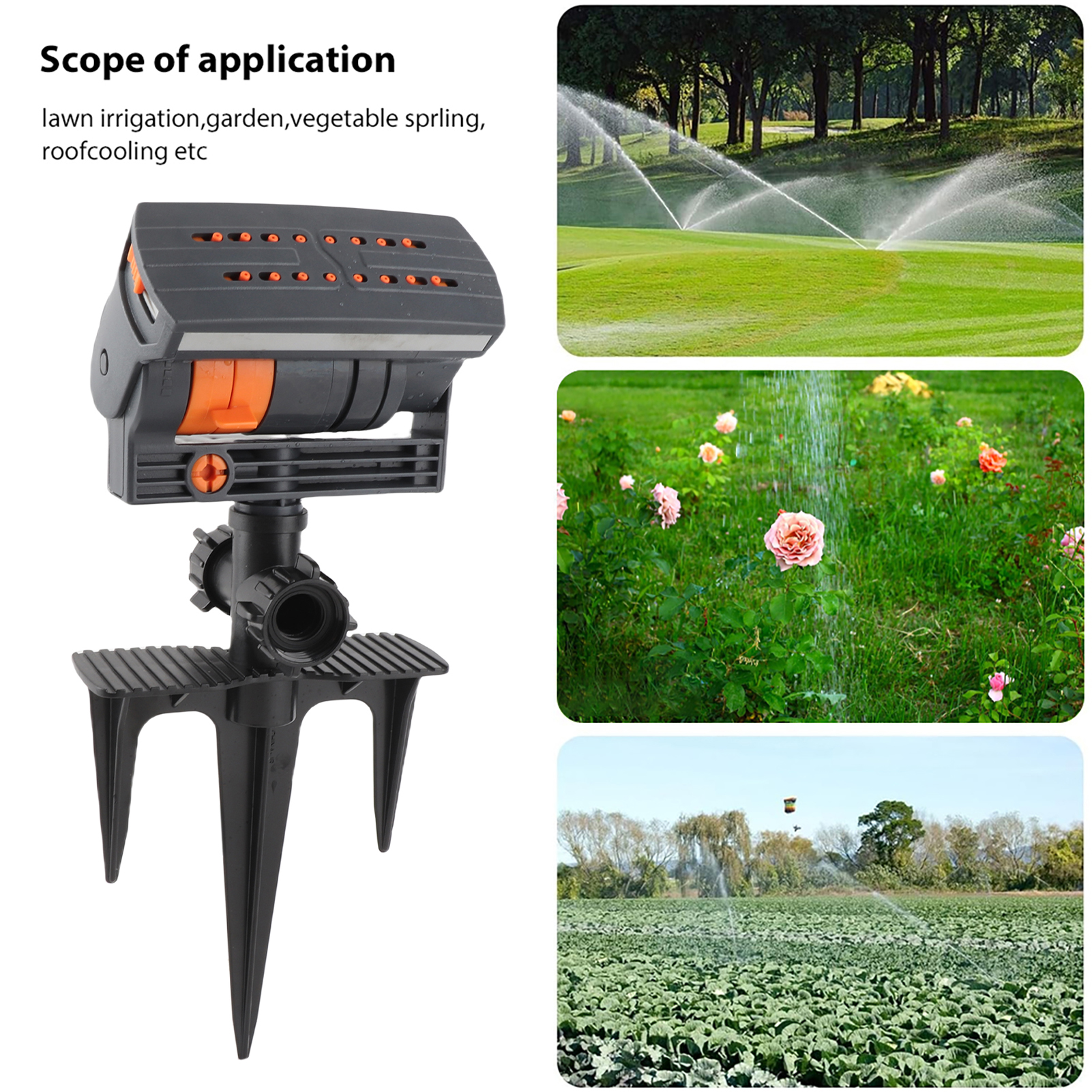 Sprinkler — Adjustable Wide Garden Coverage - Trending Home Improvement & Decor Products Product May 2026