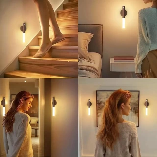 LUMOS™ – Motion Sensor Night Light | Automatic Warm Glow for Smart Homes