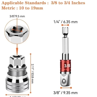 Versatile Universal Socket Wrench