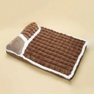  Fluffy Pet Cushion Bed – Soft, Comfortable & Cozy Bed for Cats and Dogs