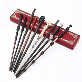 ✨ 25 Magic Wands Set – Metal Core Harry Style Cosplay Gift Box 🎁