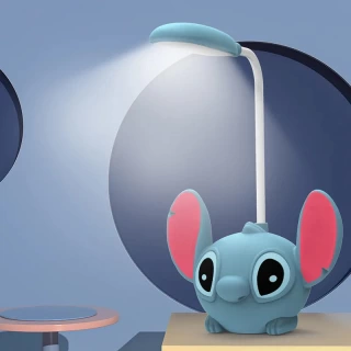 LED Lilo & Stitch Desk Lamp with Pencil Sharpener