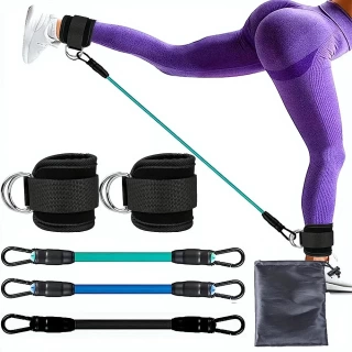 Ankle Straps Resistance Bands Set