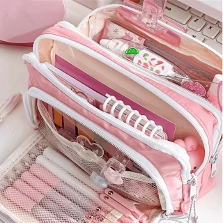 Kawaii Pencil Case 3 Layers 