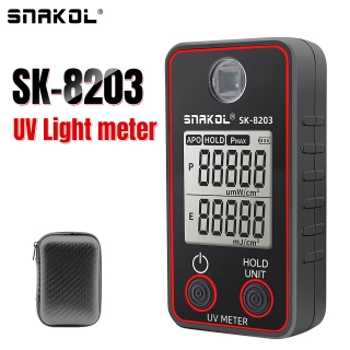 SNAKOL Digital UV Illuminometer: UVA/UVB