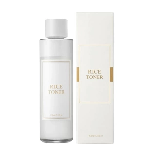 150ml Rice Water Facial Serum – Brightening Essence with Raw Rice Pulp | Hydrating & Tone-Perfecting Skincare