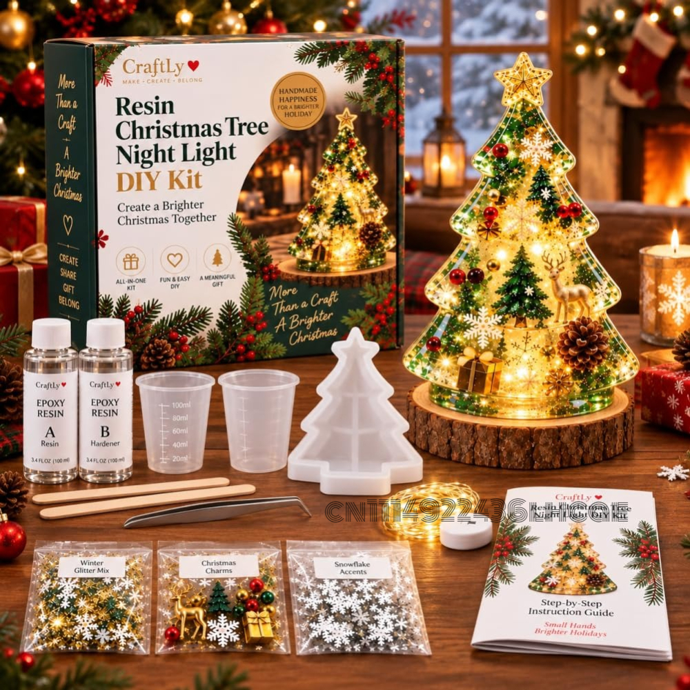 — DIY Christmas Tree Night Light Kit - Trending Tools & DIY Hardware Product October 2026