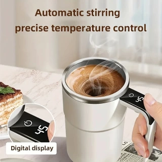 Smart mixing coffee cup