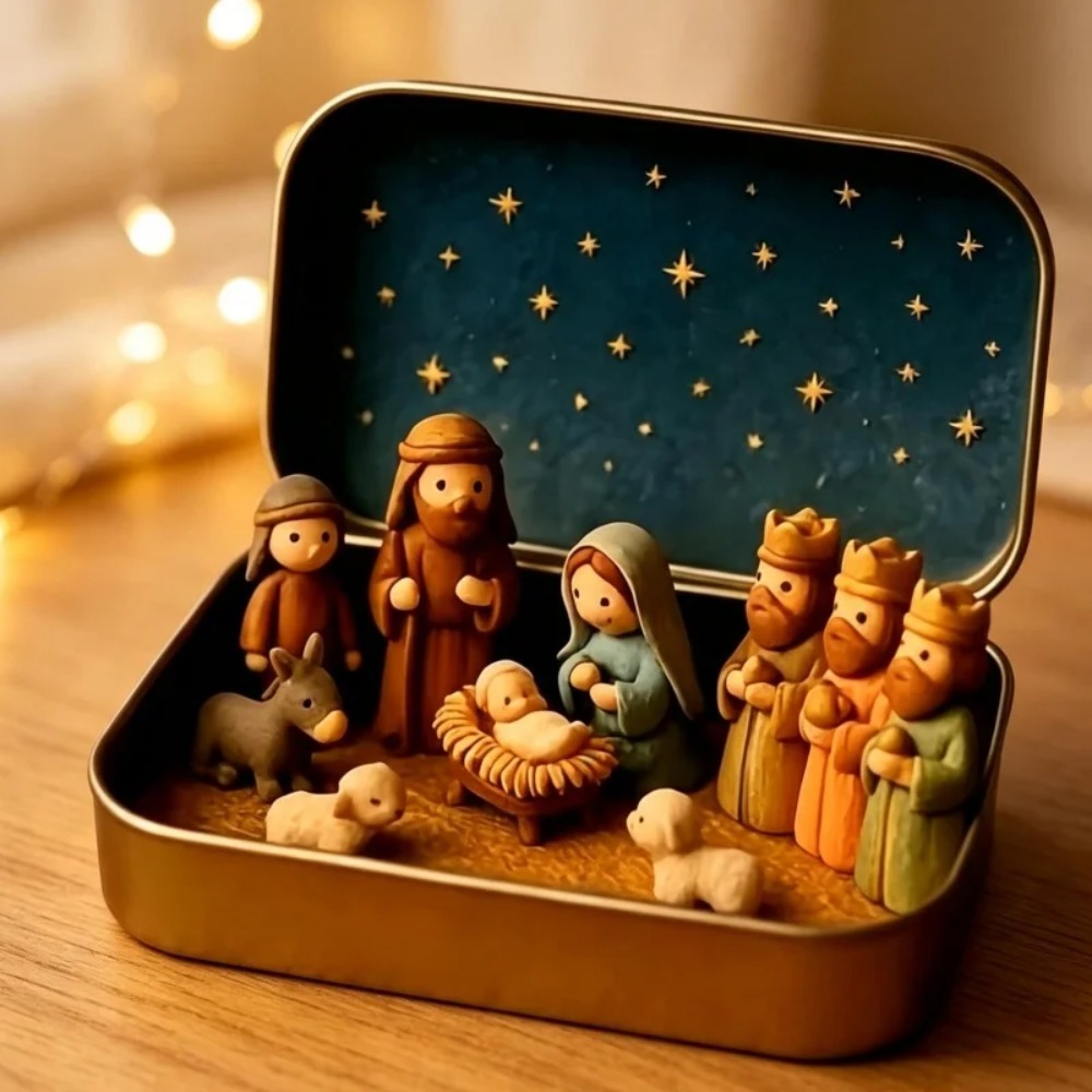⭐ Mini Christmas Nativity - Trending Hobby & Creative Kits Product October 2026