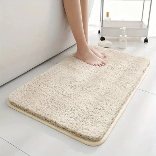 Anti-Slip Water Absorbent Thick Bathroom Mat – Soft Quick-Dry Floor Rug