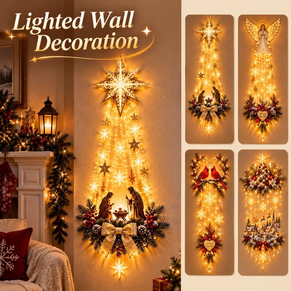 Star ⭐ — Illuminated Nativity Wall Décor - Trending Seasonal Products Product October 2026