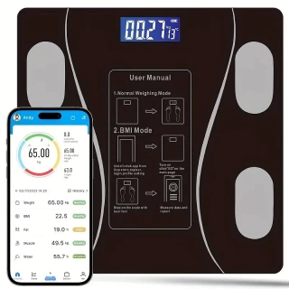 (Top selling) Smart Weight Scale inbody Test with Bluetooth Connectivity for BodyMetrics Monitoring