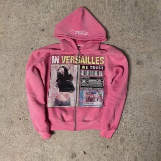 Y2K Gothic Printed Hoodie Unisex