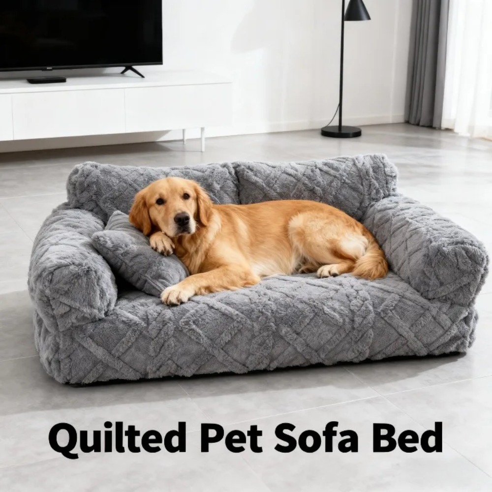 Plush Bed — Soft, Secure & Anxiety-Reducing - Trending Pet Products Product April 2026