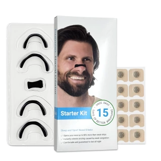 Magnetic Nasal Dilators for Snoring Relief – Anti-Snore Nose Vents with Soft Silicone & Magnet Therapy for Better Breathing, Sleep & Nasal Congestion Reduction