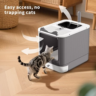 Enclosed Litter Box - Extra Large, Odor Control