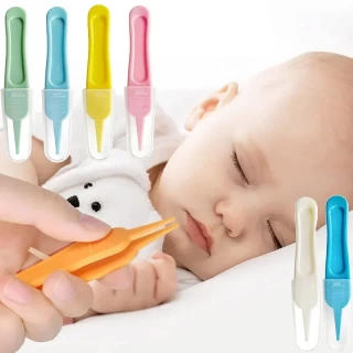 Newborn Baby Plastic Tweezers Nose Cleaner