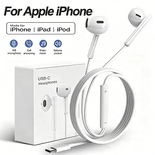 Apple iPhone Original Wired Earphones For Dynamic Audio