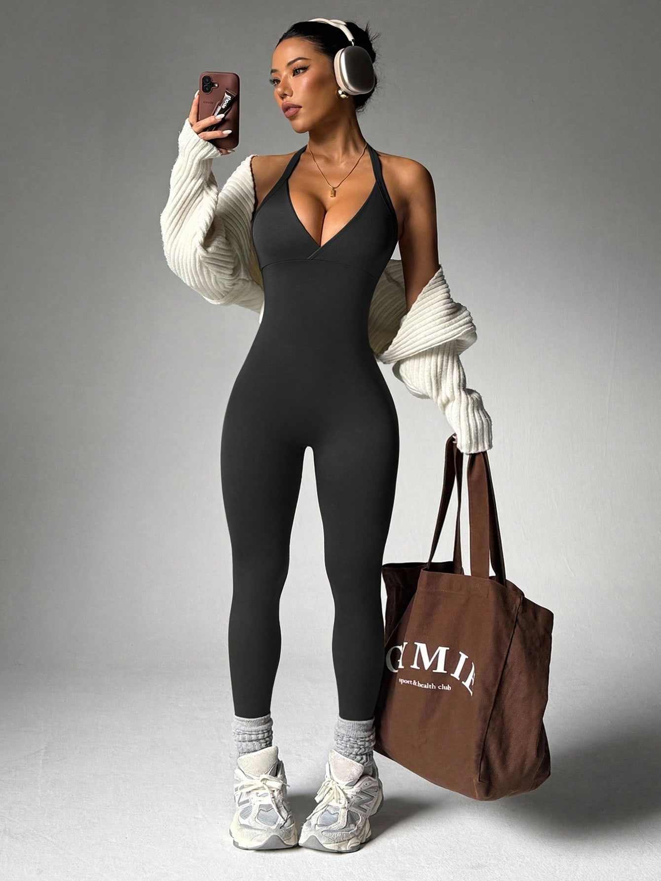 V-Neck Jumpsuit — Sculpt, Support & Smooth - Trending Sustainable Fashion & Apparel Product September 2026