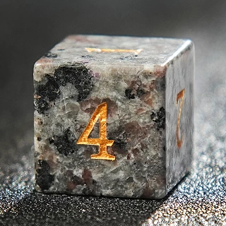 UV Reactive D20 Dice