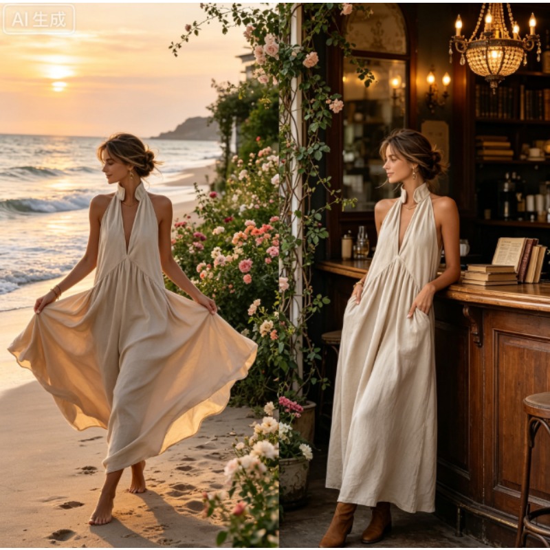 Maxi Dress — Loose Fit Comfort with Pockets - Trending Sports Products Product June 2026