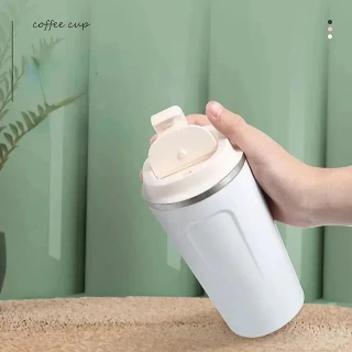 380/510ML Travel Stainless Steel Coffee Mug – Leak-Proof Vacuum Insulated Thermos Bottle for Hot & Cold Drinks – Durable Thermal Tea & Coffee Flask