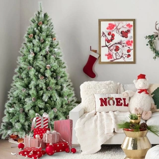 “PVC Christmas Tree – Durable Holiday Christmas Decorations for Home, Office & Xmas Gifts”