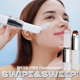 FlawlessBlend™ BLANC Stick – Creamy Concealer & Built-In Brush for Smooth, Natural Coverage