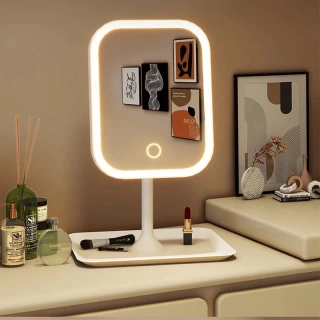 Modern LED Vanity Mirror – 3-Tone Lighting for Perfect Makeup Precision