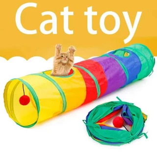 Collapsible Cat Tunnel Toy Tube