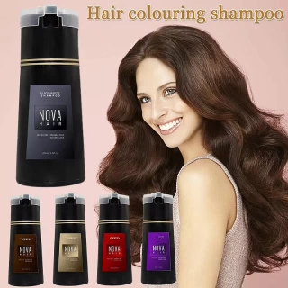 3-in-1 Natural Hair Dyeing Shampoo – Fast Gray Coverage for Men & Women