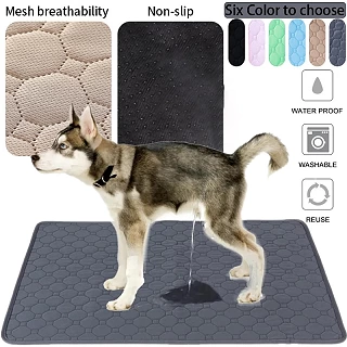 Reusable Waterproof Dog Pee Pads – Washable & Ultra-Absorbent Pet Training Mat