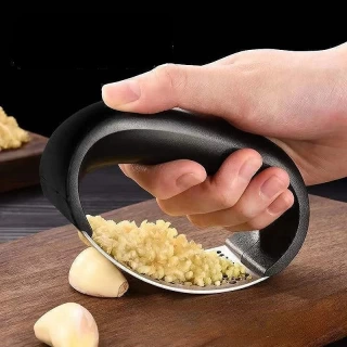 Stainless Steel Garlic Crusher