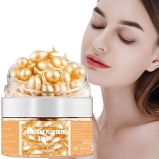  50Pcs Collagen & Hyaluronic Acid Face Serum Capsules – Anti-Wrinkle, Firming & Whitening Skin Care