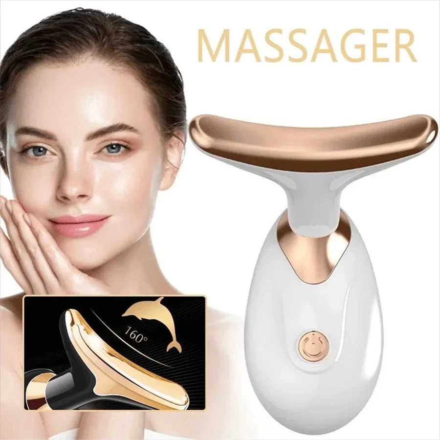 Portable Face Firming Massager – Anti-Wrinkle, Double Chin Reducer & Skin Tightening Beauty Device