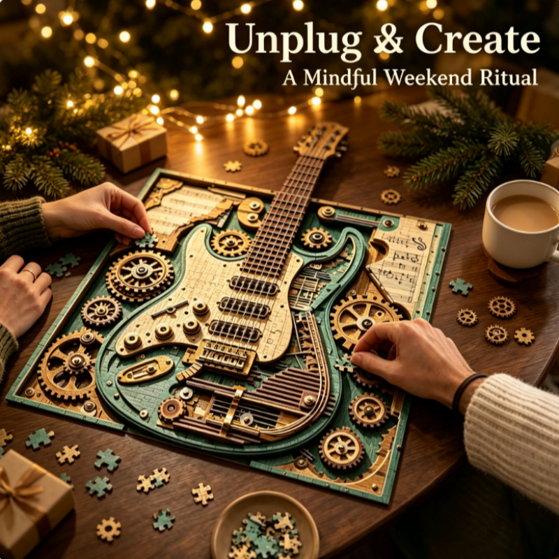 Steampunk Guitar Puzzle - Trending Tools & DIY Hardware Product October 2026